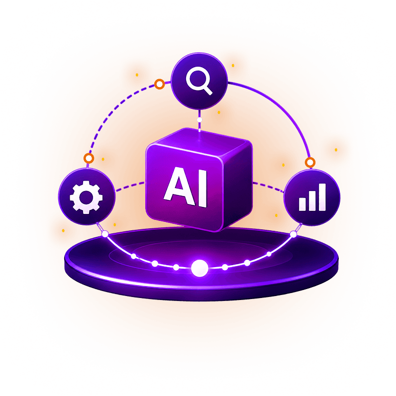 Focused AI agent with support, analytics, and security capabilities